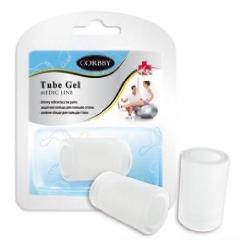 Напальчник Corbby - Гелевая линия - Tube Gel гелевый предназначен для надежной защиты пальцев ног и ногтей - арт.corb1661С упаковка 5 шт